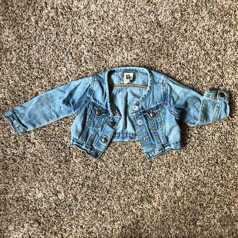 Oshkosh girls denim jacket 18m